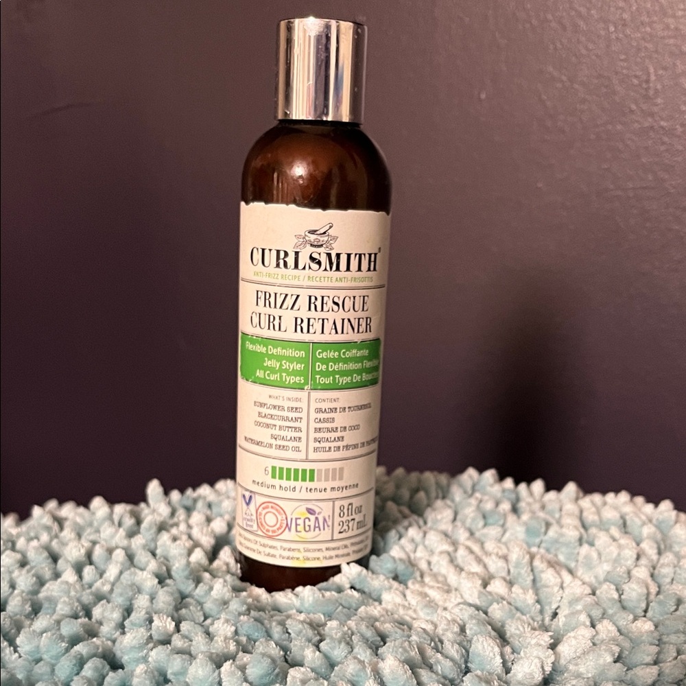 Curlsmith Frizz Rescue Curl Retainer - Medium Hold, Vegan Formula